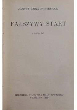 Fałszywy start, 1939 r.
