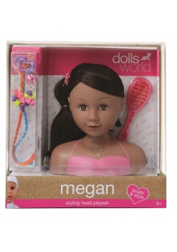 Głowa do stylizacji Megan