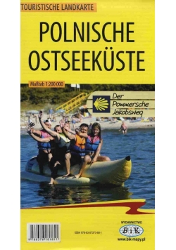 Polnische Ostseekuste Touristische Landkarte 1:200 000