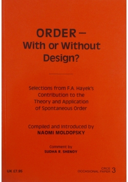 ORDER-With or Without Design