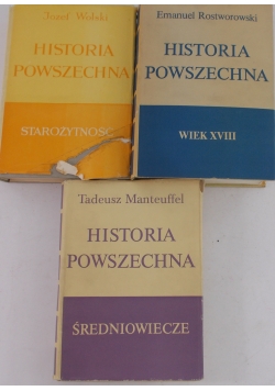 Historia Powszechna Starożytność/Wiek XVIII/Średniowiecze