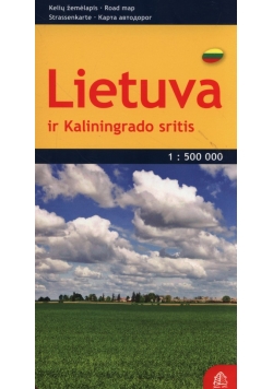 Litwa mapa samochodowa 1:500 000
