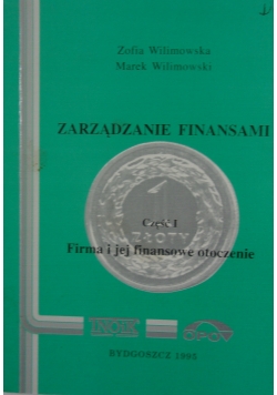 Zarządzanie finansami, część I