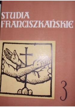Studia franciszkańskie, Tom III