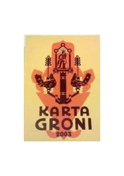 Karta Groni 2003