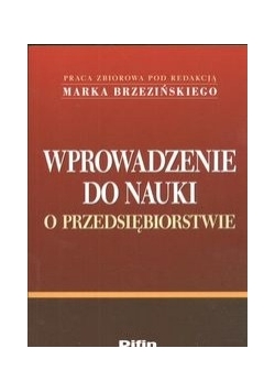 Wprowadzenie do nauki o przedsiębiorstwie