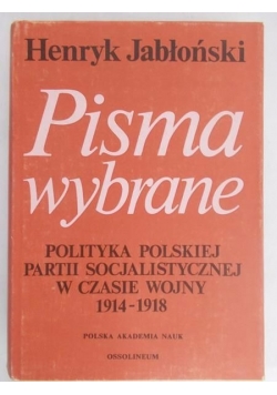 Pisma wybrane