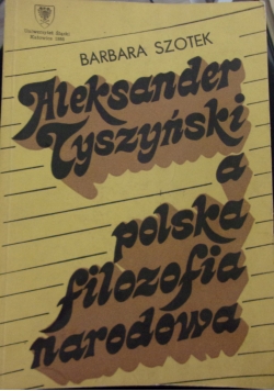 Aleksander Tyszkiewicz a polska filozofia narodowa