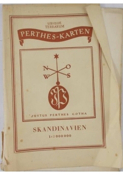 Perthes-Karten Skandinavien