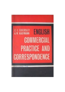 English commercial practice and correspondence
