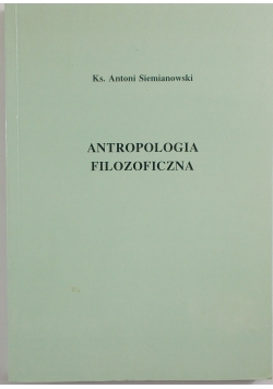 Antropologia  Filozoficzna