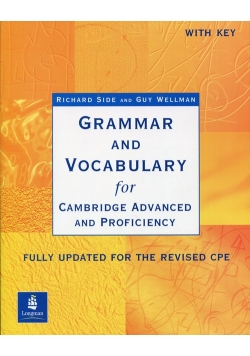 Grammar and Vocabulary for Cambridge Advanced and Proficiency with Key