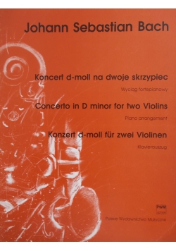 Koncert d- moll na dwoje skrzypiec