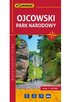 Ojcowski Park Narodowy mapa laminowana