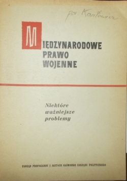 Międzynarodowe prawo wojenne