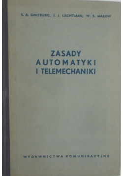 Zasady automatyki i telemechaniki