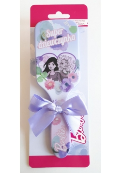 Szczotka do włosów Barbie Super dziewczynka