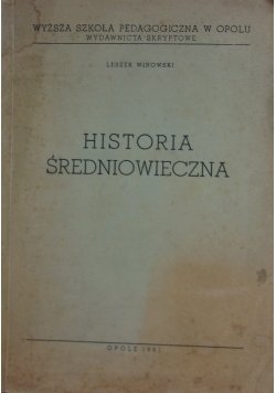 Historia średniowiecza