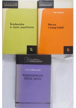 Biblioteka problemów, trzy książki.