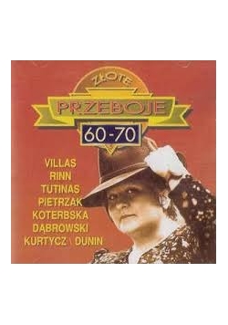 Złote przeboje 60-70, płyta CD