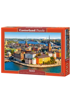 Puzzle 500 el.: The Old Town of Stockholm, Sweden