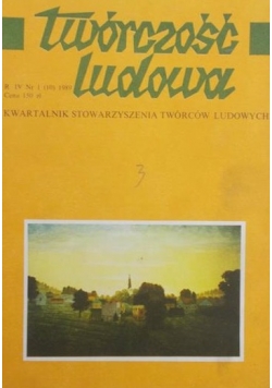 Twórczość ludowa nr 1 (10) 1989