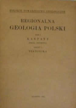 Regionalna geologia Polski Tom I Zeszyt 2