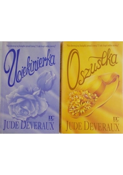 2 zestawy książek: Oszustka, Uciekinierka