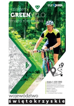 Green Velo mapa rowerowa Województwo świętokrzyskie