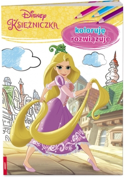 Disney Księżniczka Koloruję rozwiązuję