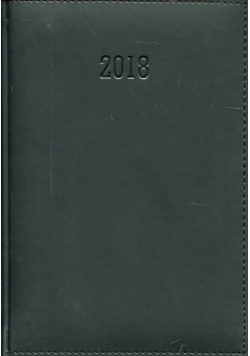 Kalendarz 2018 A5 dzienny Vilella czarny
