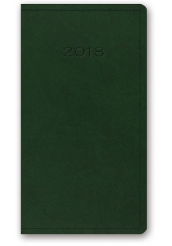 Kalendarz 2018 A6 11TB zielony