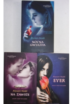 Ever/Nocna gwiazda/Na zawsze, zestaw 3 książek