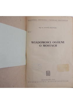 Wiadomości ogólne o mostach