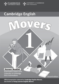 Cambridge English Movers 1 Answer Booklet