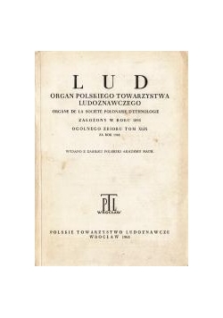 Lud organ polskiego towarzystwa ludoznawczego