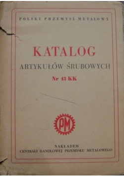 Katalog artykułów śrubowych, 1950 r.