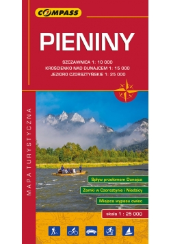 Pieniny mapa