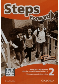 Steps Forward 2 Materiały ćwiczeniowe + dodatek online