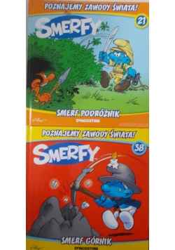 Smerfy, zestaw 2 książek