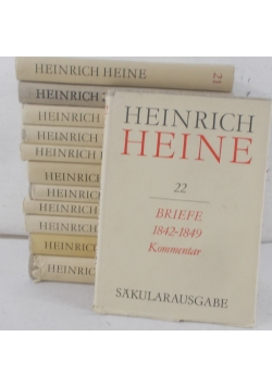 Heinrich Heine zestaw 12 książek