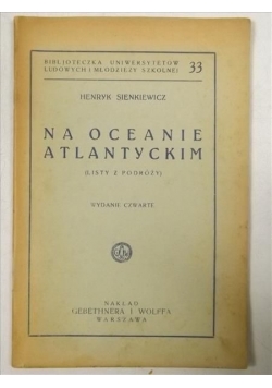 Na oceanie atlantyckim, 1925 r.