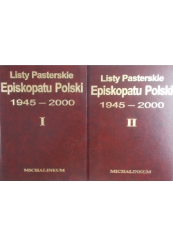 Listy Pasterskie Episkopatu Polski - Tom I - II