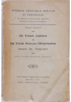 Synopsis Theologiae Moralis  et Pastoralis