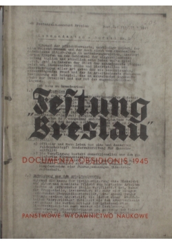 Festung Breslau