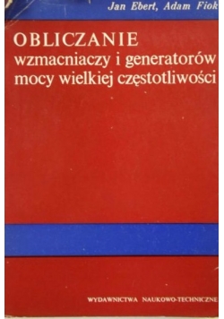 Obliczanie wzmacniaczy i generatorów mocy wielkiej częstotliwości