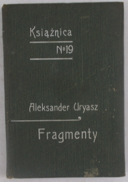Fragmenty, Książnica Tom 19, 1907 r.