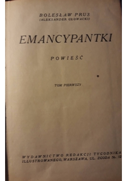 Emancypantki, tom 1, 1924 r.