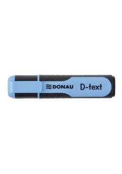 Zakreślacz fluorescencyjny Donau D-text niebieski