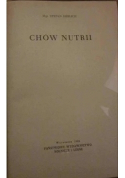 Chów nutrii
